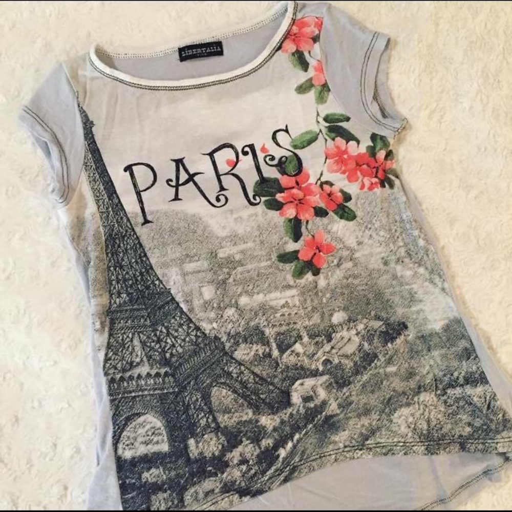 Cute Paris tee / Size S (7/8)